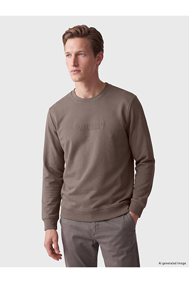 Timeless Clothing & Timeless Choices Zero Roba Collar Printed Men's Sweatshirt