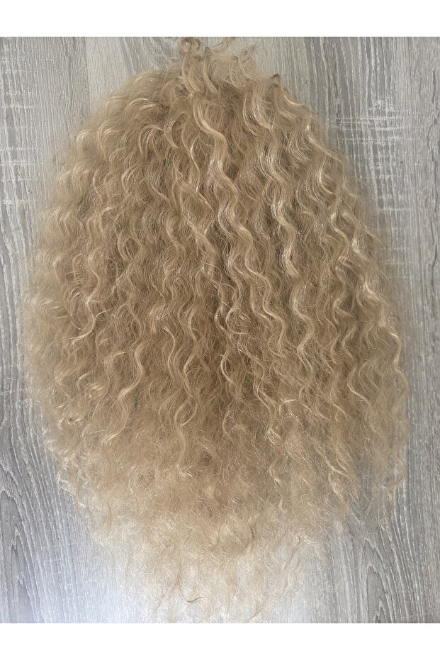 Balköpüğü sarı afro aksesuar