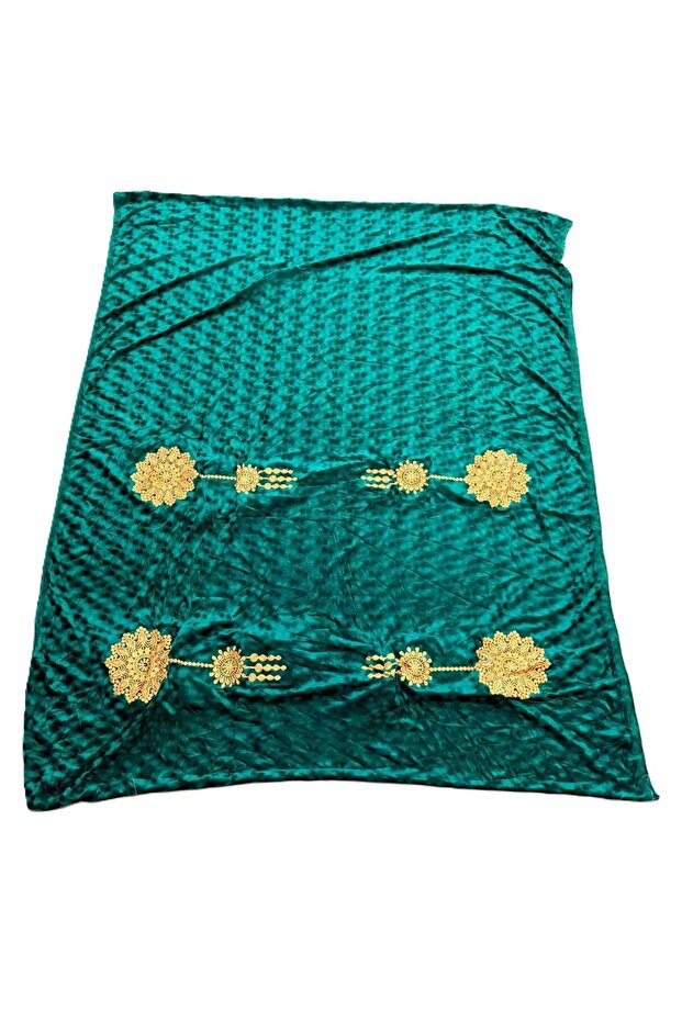 Embroidered Velvet Dress Fabric 150X150Cm 0014