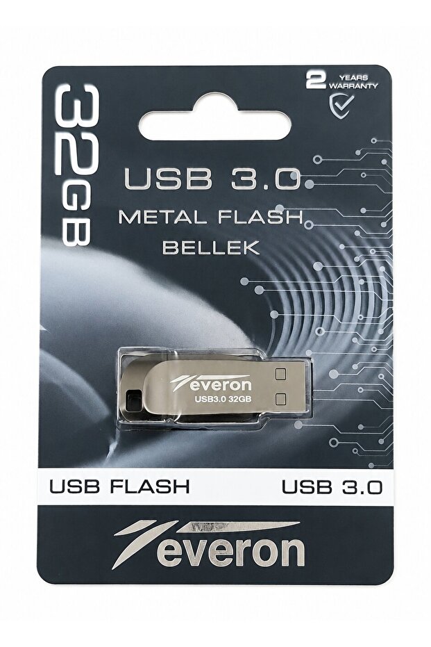 32 Gb USB 3.0 Metal Flash Memory Fast Data Transfer Portable Memory