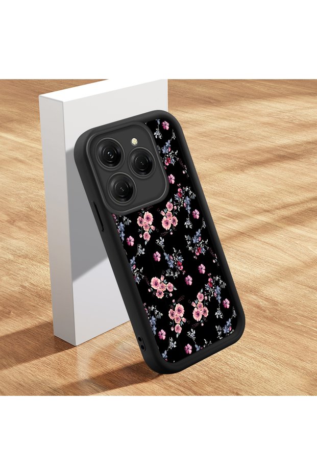 Tecno Spark 20 Pro 4g Compatible Small Flower Pattern Case, Scratch-Resistant