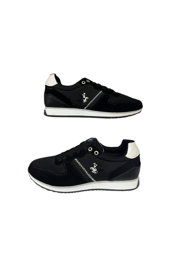 -- Men's Black Non-Slip Orthopedic Sole Casual Sports Shoes