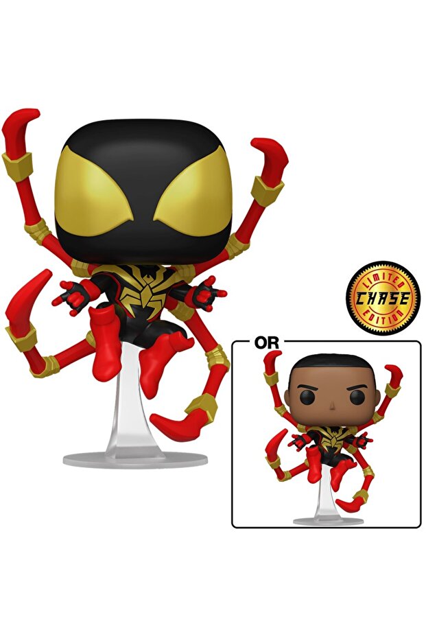 Pop! Marvel: Spider-Man Comics - Miles Iron Spider-Manider w/chase