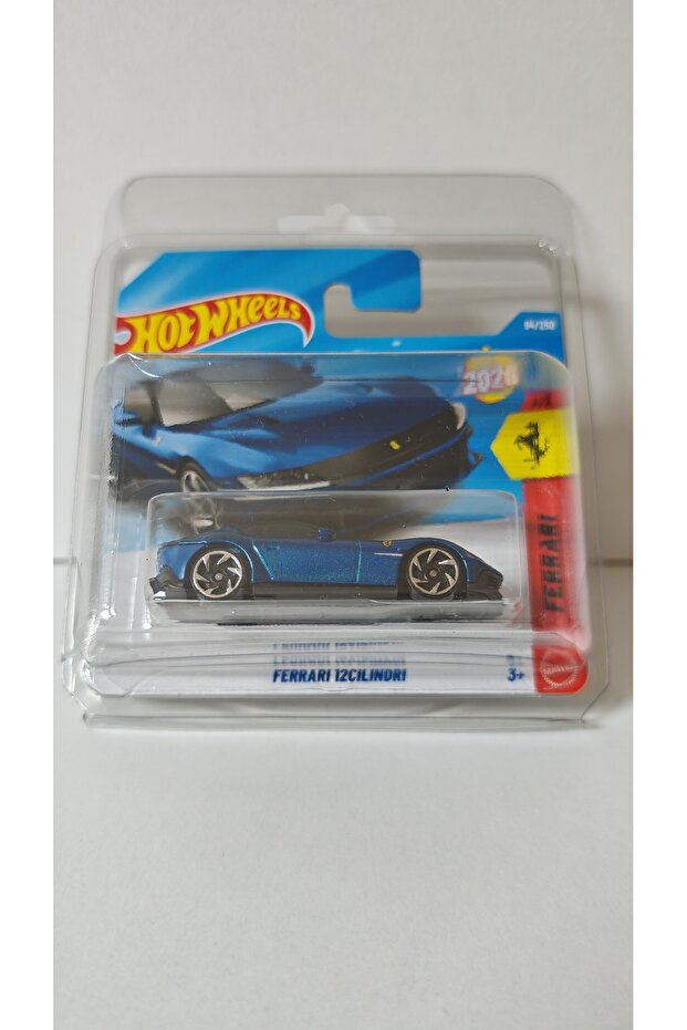 Ferrari Series - Ferrari 12Cylinders (Blue) Model Car (with Protection Tank) - Jjl37