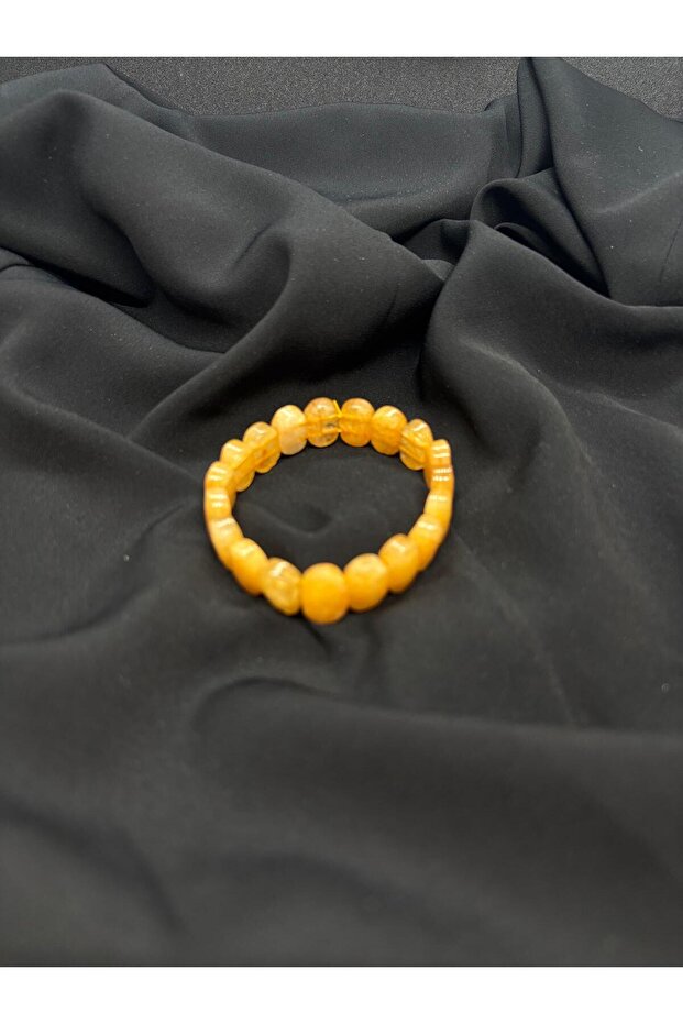 Citrine Natural Stone Roleks Cut Bracelet