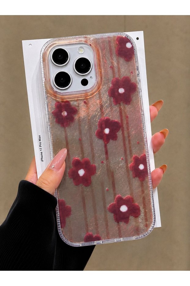iPhone 11 Pro Compatible (Internally Printed) Shiny Patterned Soft Transparent Glossy Phone Case