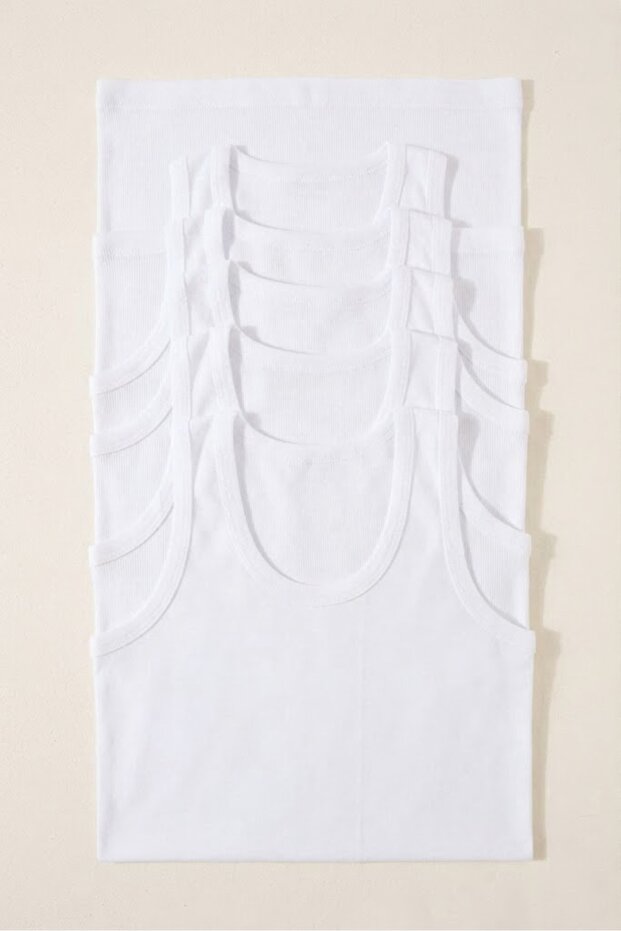 Men's Adult & Children's Undershirt 100% Cotton
