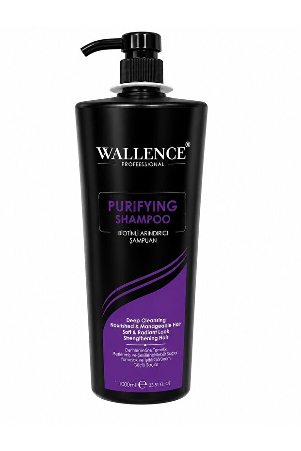 Wallence Biotin Purifying Shampoo 1000 ml
