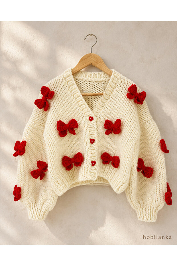 New Season Hand-Knitted Cardigan