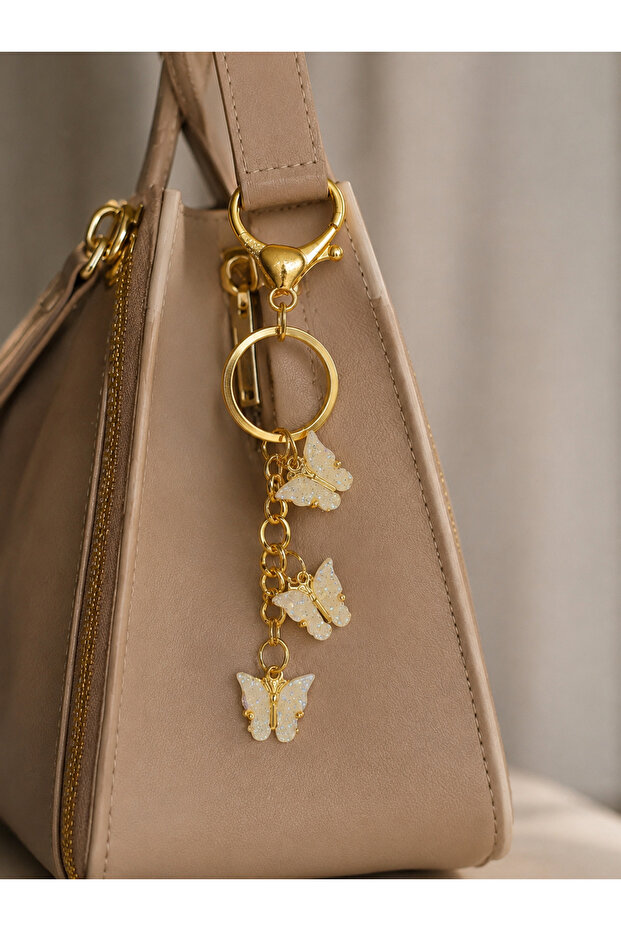 Butterfly Figured Bag Keychain
