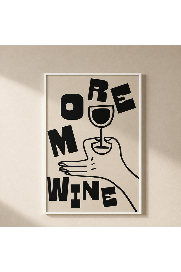Natural Wooden Framed More Wine Wall Decoration Living Room Living Bedroom Kitchen Cafe Office Decorative Painting