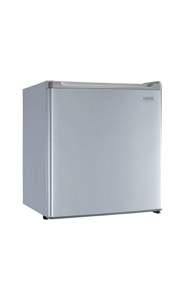 ثلاجة بباب واحد، سعة 1.6 قدم مكعب، فضي - HM75SSRF-O25