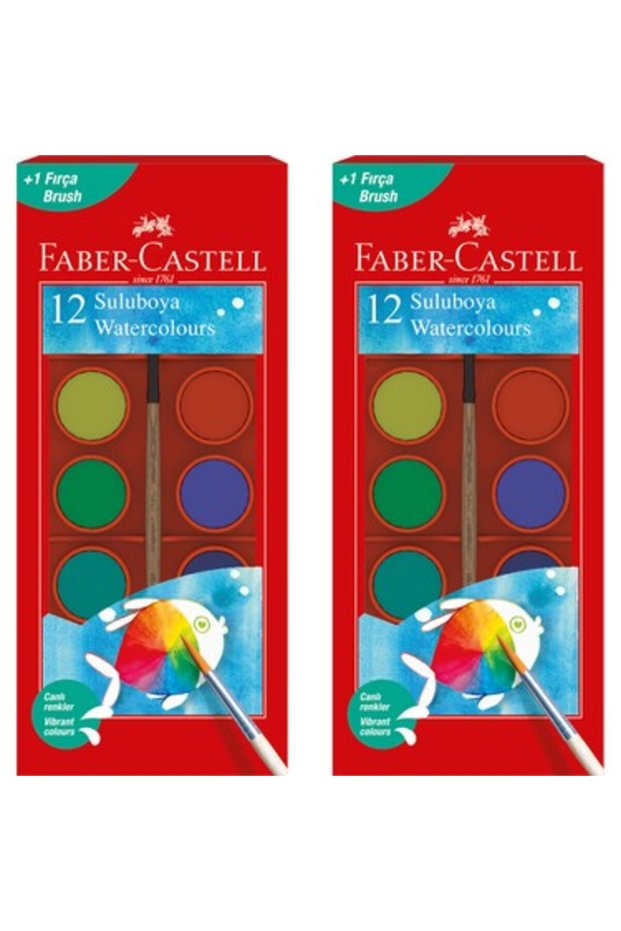 Faber-Castell Fc Watercolor Small Size 12 R