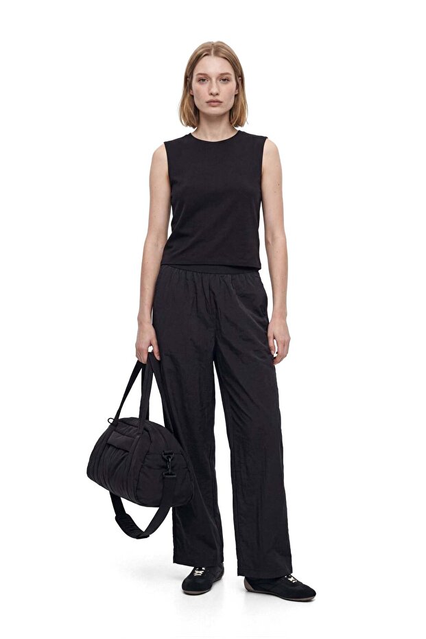 Women's Elastic Waist Trousers