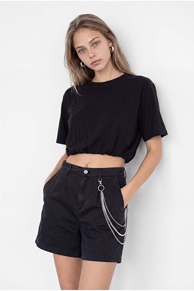 Women's Relaxed Fit Short Denim Shorts