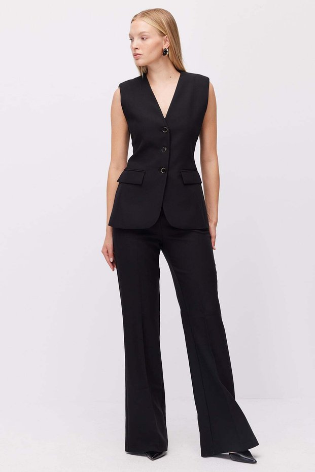 Women's Straight Cut Classic Trousers
