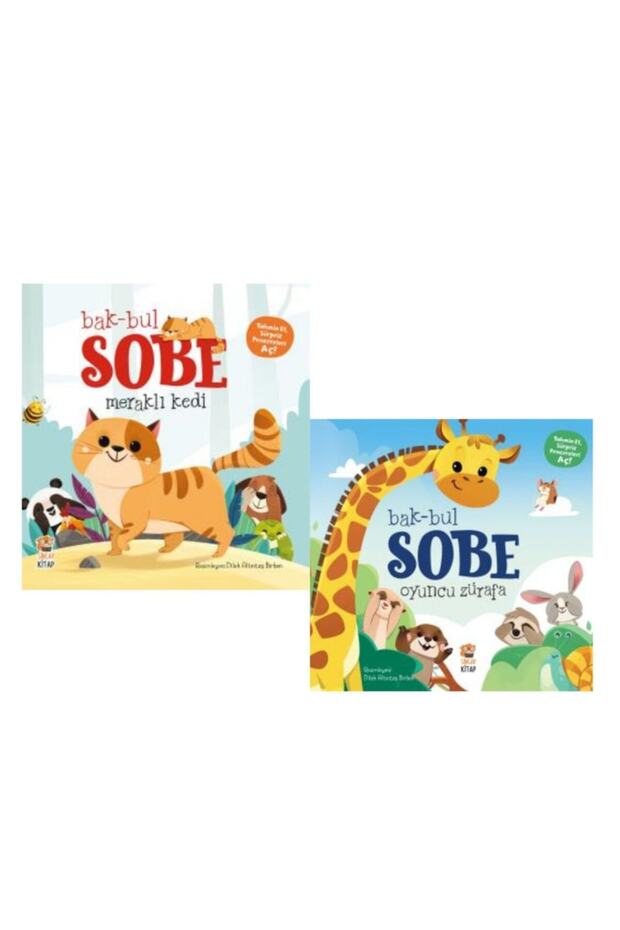 Bak Bul Sobe Oyuncu Zürafa Ve Bak Bul Sobe Meraklı Kedi