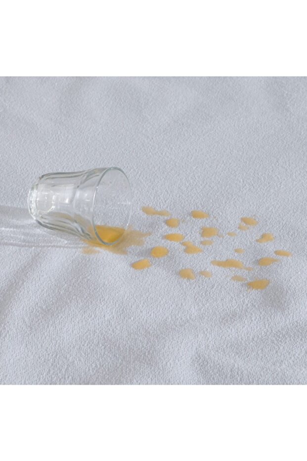 Saltea dublă din bumbac, rezistentă la lichide - 3