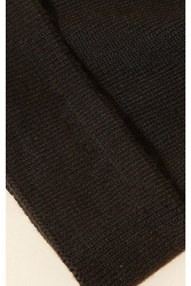 Beretă Basic Unisex Neagră - 5