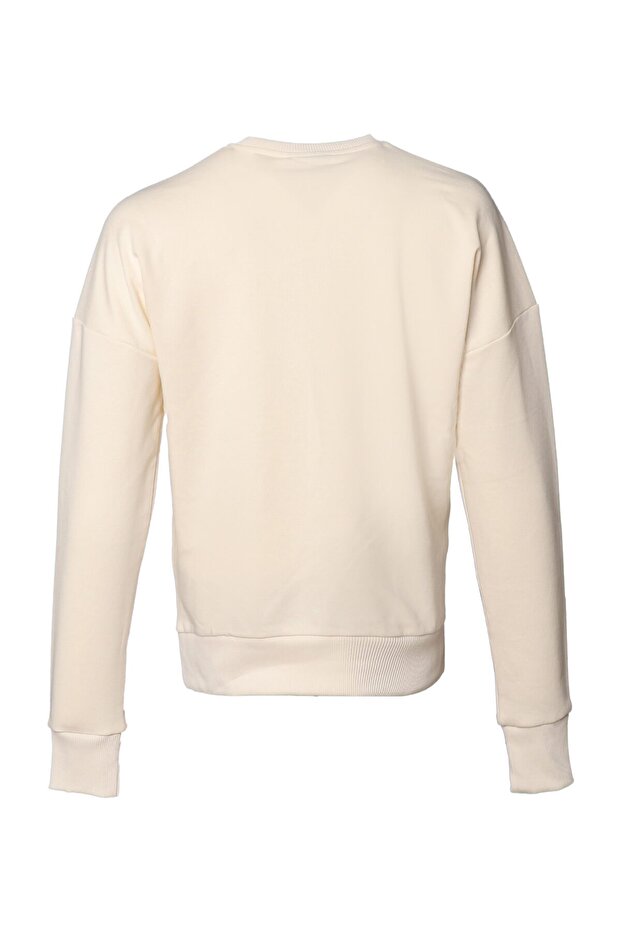 Helsinge - Bej Kadın Sweatshirt - 3