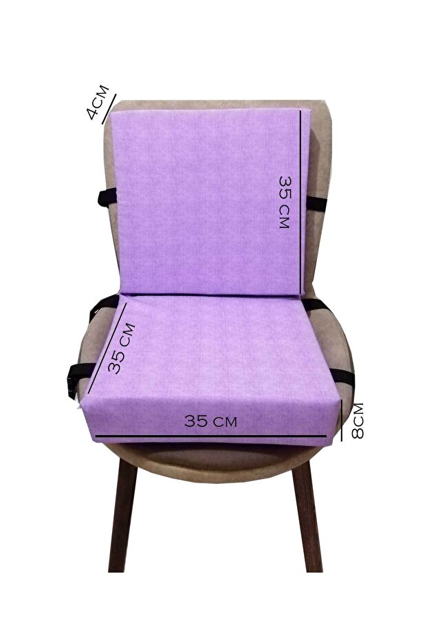 معزز كرسي مرتفع قابل للحمل وقابل للطي - 3