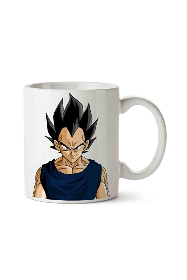 كوب VEGETA غاضب مطبوع على الجانبين