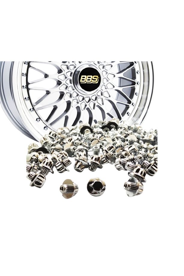 Bbs - Hartge - Type 1 - Oz Mito - Kt Jant Boncuğu Krom-silver 140 Adet - 1