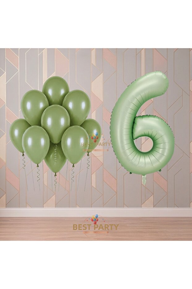Best 6 Year Old Green Themed Birthday Party Set
