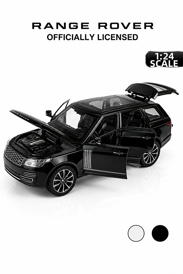 1:18 Range Rover 50. Year Special Series Diecast Metal Model Car Black Licensed