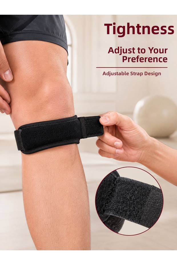 Athlete Tendon Band Adjustable Knee Support Band Running Fitness Exercise