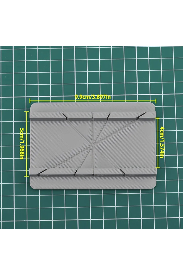 1pc 1PC Model Angle Cutting Aid - Precise Multi-Angle Cutting (30°, 45°, 60°, 90°) for DIY Projects
