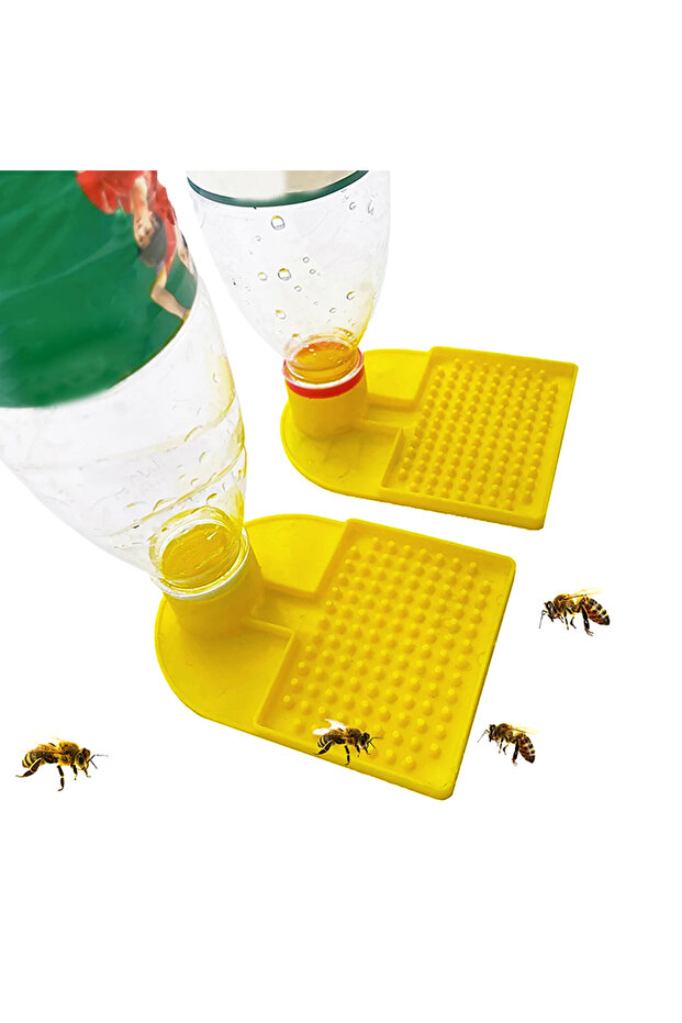 Bees Water Feeder New Design Entrance In Beehive Feeding Internal Mineral Bottle Adaptor Anti Dro...