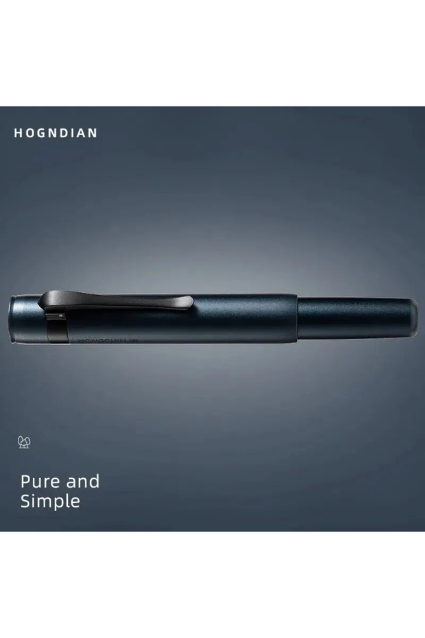 F BU Hongdian M2 Fountain Pen Mini Black Forest Metaverse Design EF F Nib School Office Supplies Wri