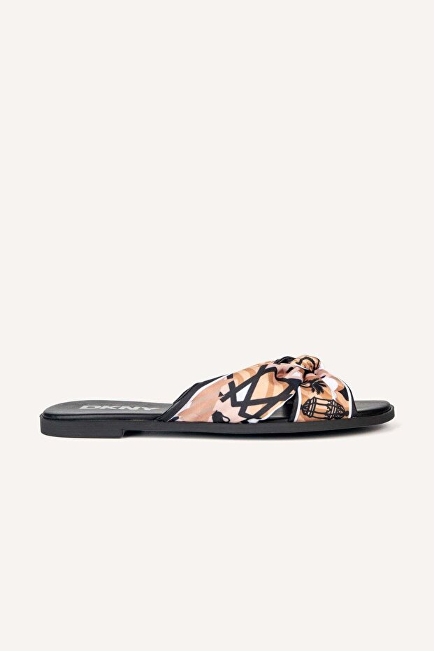 X DINA SAADI WANDA BOW WIDE - FLATS-1BM - BLK MULTI-6.5