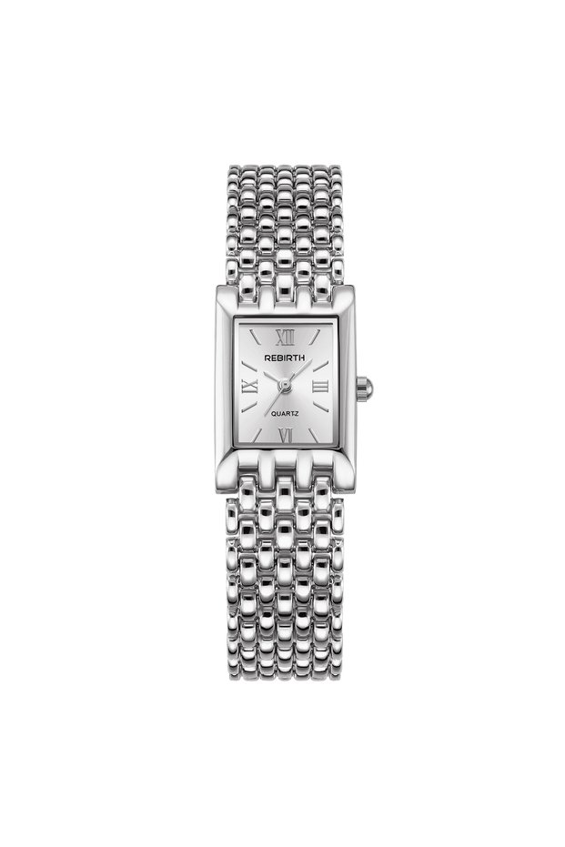 Silver Fashionable, Simple, Light Luxury, Versatile Women's Watch Suitable for Daily Wear and Casual