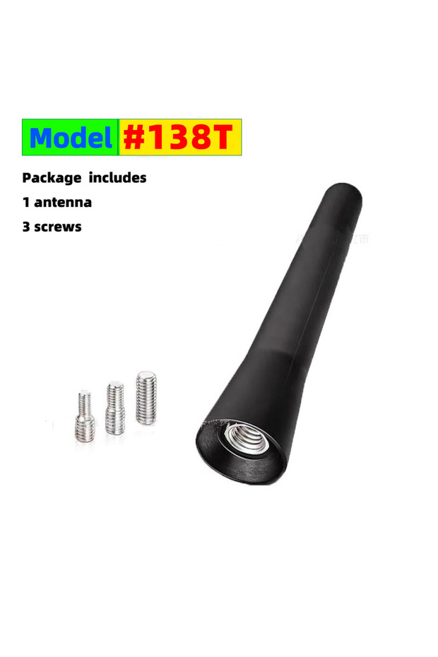 1 PC Strong Radio Roof Mount FM AM DAB Black 6.5cm Length Auto Universal with Screws Car Antenna Min