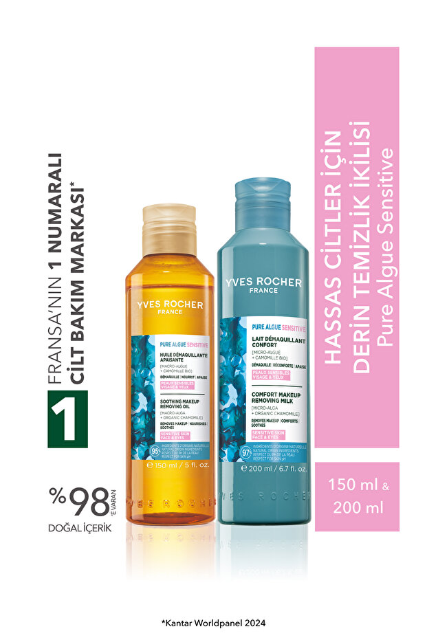 Deep Cleansing Duo for Sensitive Skin - Pure Algue Sensitive