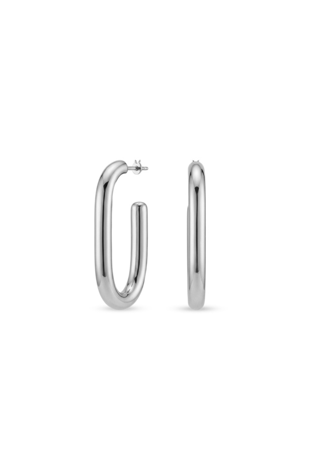 Steel Linea Earrings