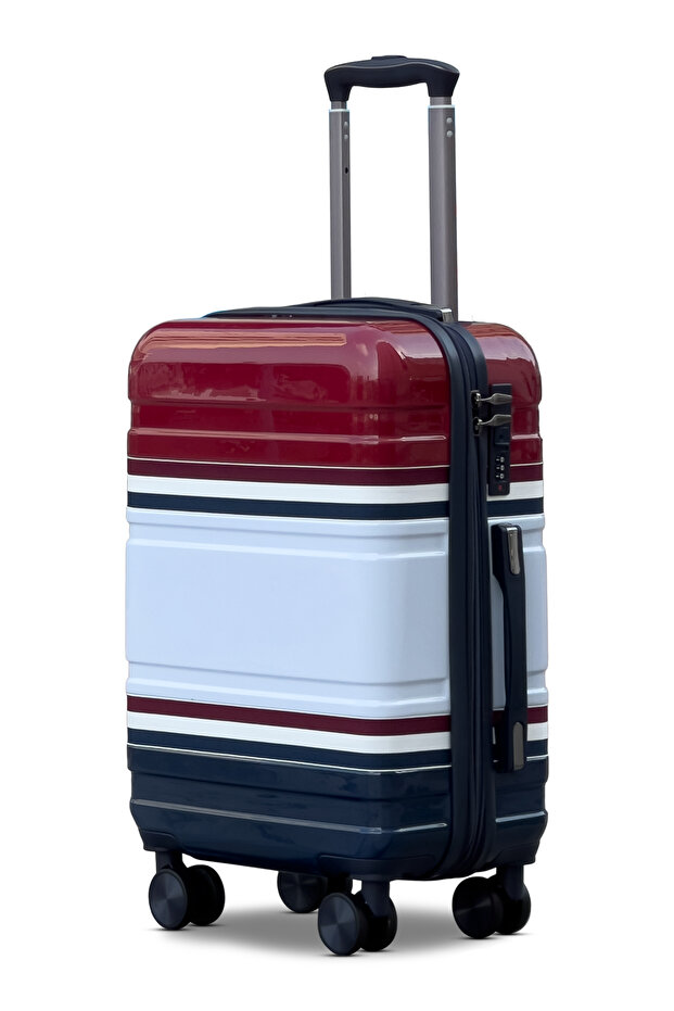 Travelus Expandable Printed PC Cabin Size 20 Inch (7-10kg) Luggage, Hard Shell, Lightweight, Combination Lock, Carry On