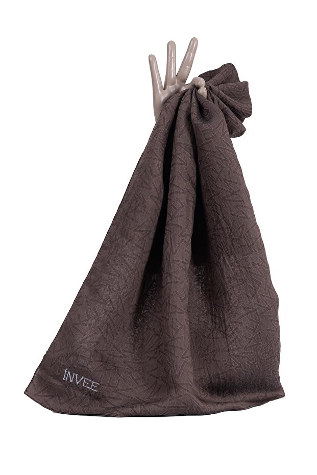 İnvee Square Scarf Soil