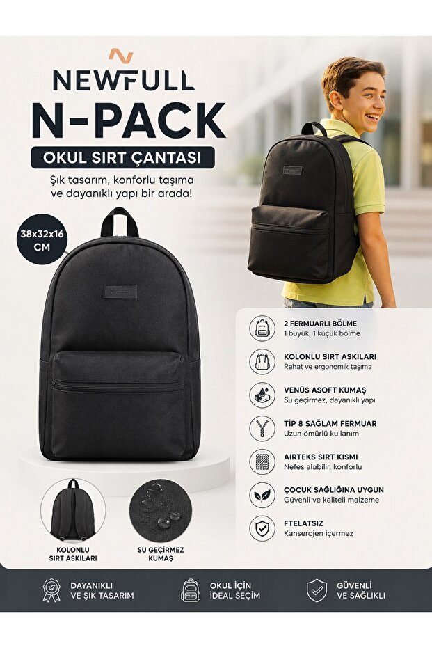 N-PACK BACK SHOOL BAG