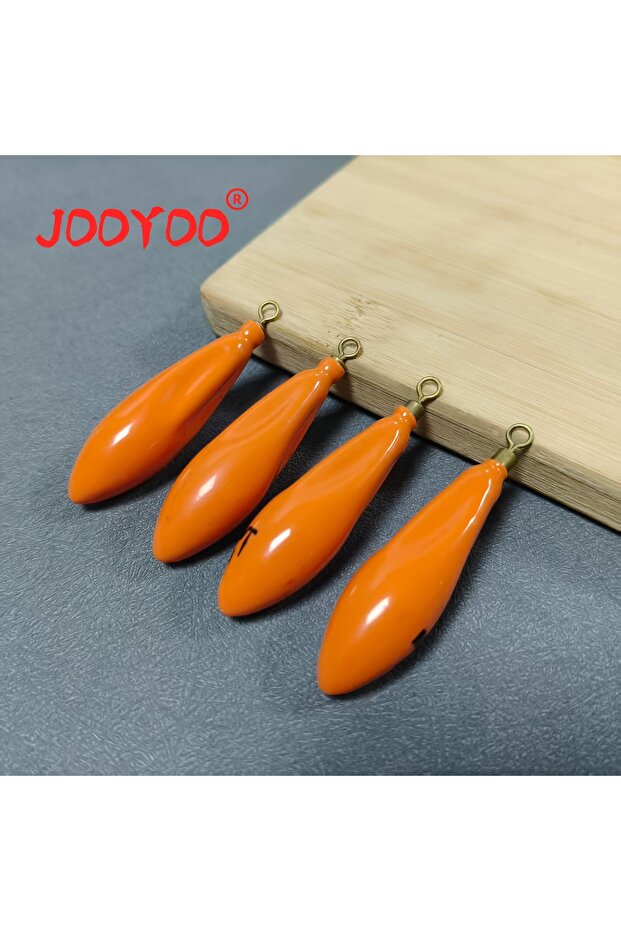4pcs 4PCS Lead Sinker Ring Water Drop Lead Weight Casting Rods Sea Rods Lure Solid Long Raft Sea Boa