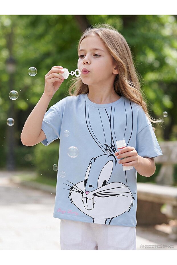 10-13 Years Old T-Shirt - Blue