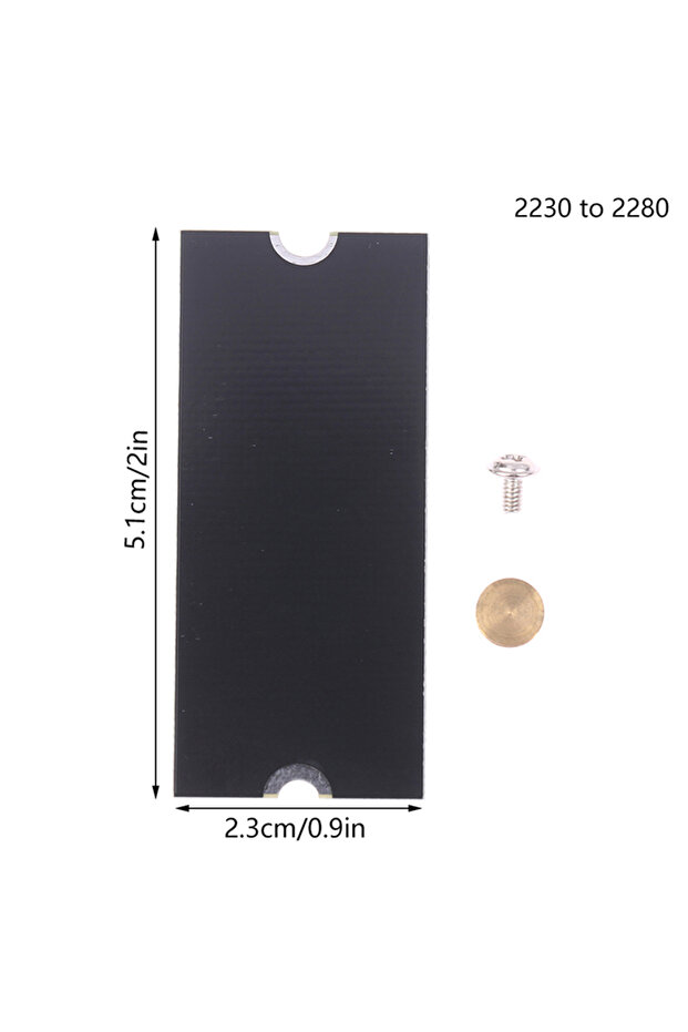 B M.2 SSD Adapter 2230→2242 & 2242→2280 Converter Card For Laptop/PC Upgrade, NVMe SSD Extension Bra
