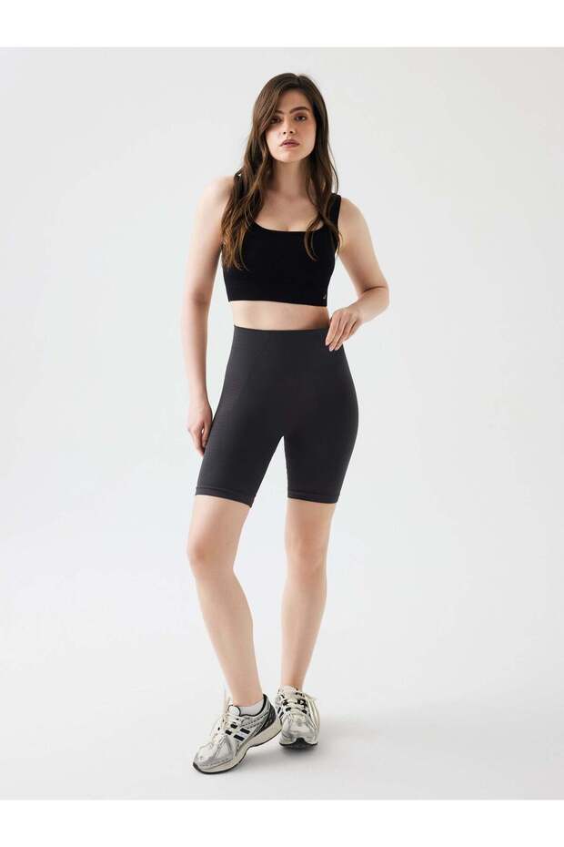 Gela Sculpting Sport Biker Tights Anthracite