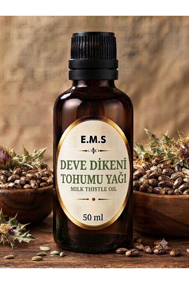 50 ml Milk Thistle Seed Oil (Milk Thistle Oil) 100% Pure Cold Pressed.