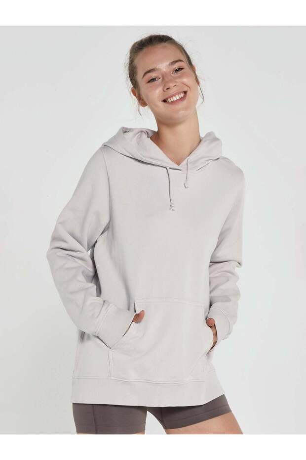 Lydney Women's Hooded Sweatshirt Beige
