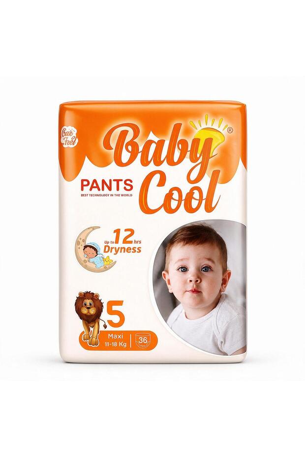 Baby Cool Jumbo Pants 5 Maxi 36's