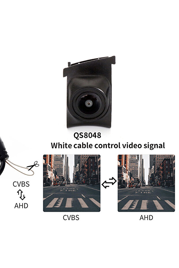 12 V Front view camera AHD Front View Logo Camera Waterproof Car Front Grille Camera For BMW 3 Serie