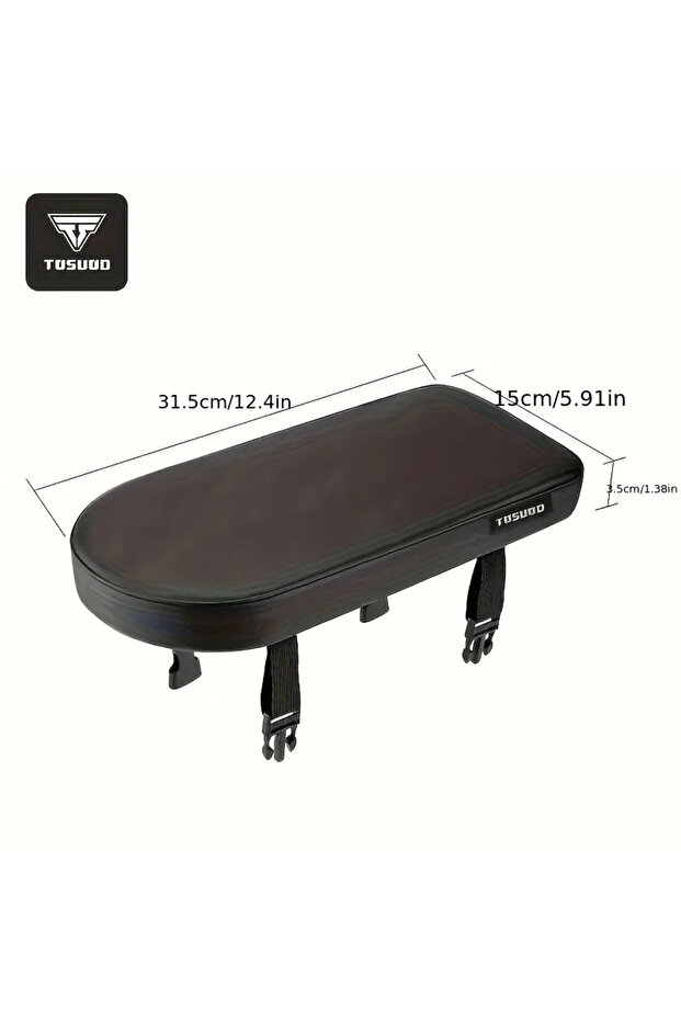 3.5 cm thick TOSUOD Bicycle Backseat Long Cushion Thickened Soft Comfortable Bike Seat Easy Installa